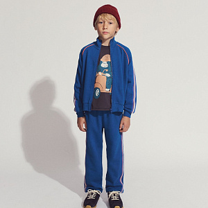 Зип-кофта Gingersnaps "Victor Blue", синяя